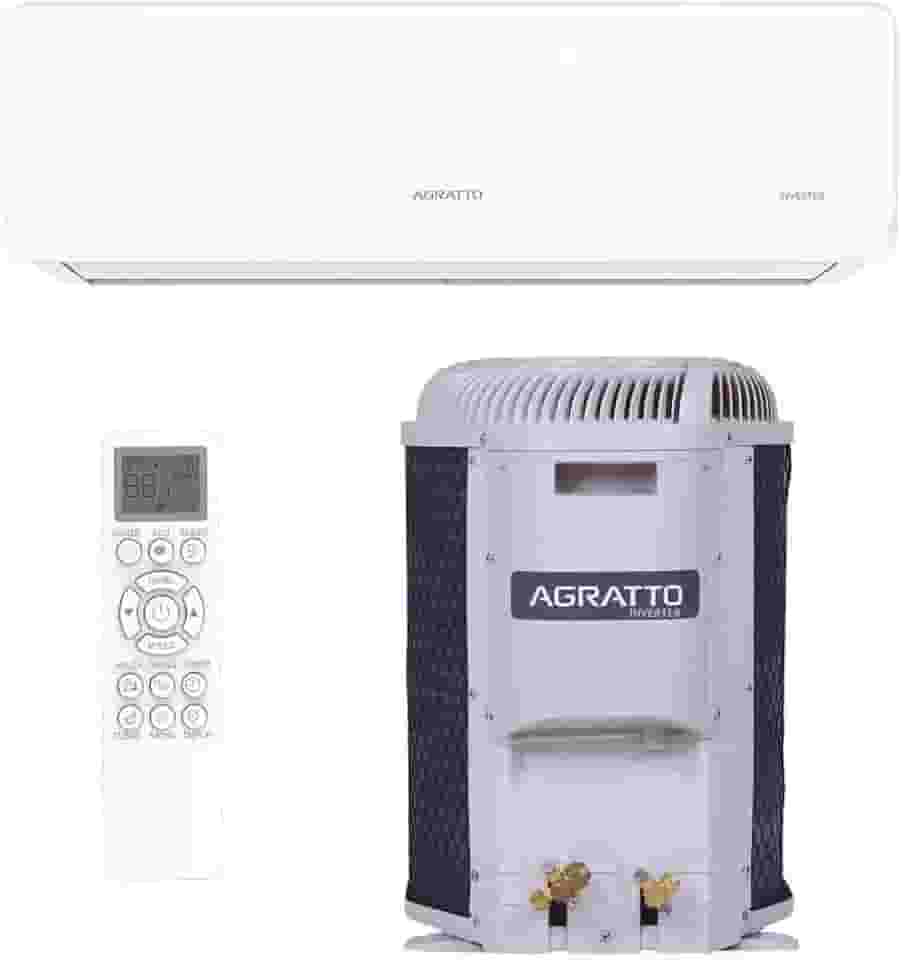 Ar-Condicionado Split HW Agratto Fit Top 12.000 BTUs R-32 Só Frio 220V