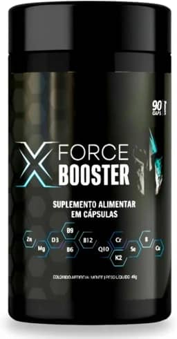 X Force Booster Testo Premium | Fórmula Completa – 90 Cápsulas