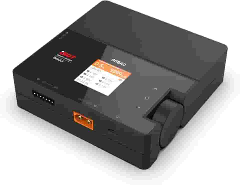 ISDT Carregador inteligente 608AC Lipo 6S/8A/200W AC/DC para LiFe, Lilon, LiPo, LiHv / Pb / NiMH Carregador de equilíbrio de bateria (adaptador de carregador de bateria)