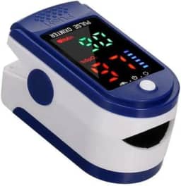 Oxímetro de pulso de dedo, saturação de oxigênio no sangue, monitor de oxigênio no sangue