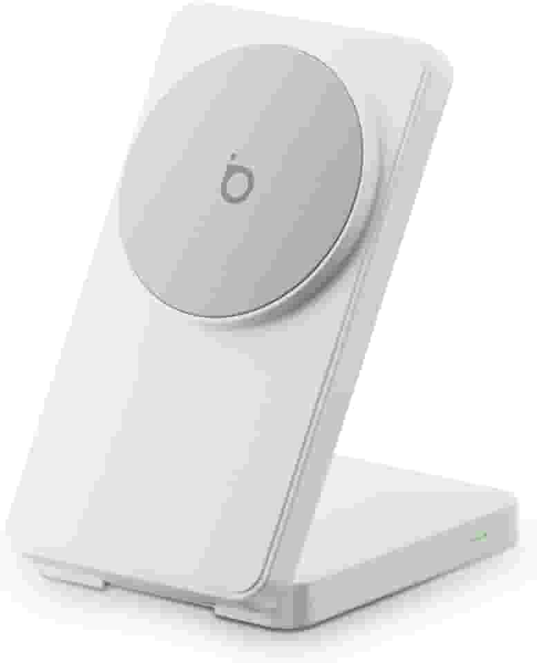 Basike Carregador Sem Fio, Carregador por Indução 15W Compatível para iPhone 16/15/14/13/12 Series e AirPods | Carregamento Rápido com Magnétic | Compatível com Qi (Branco)