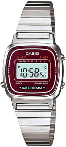 Relógio Feminino Digital Casio Vintage