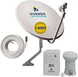Antena Mini Parabólica Vivensis 60cm 5G