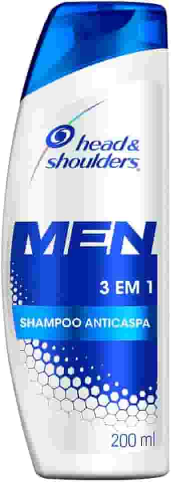 Head & Shoulders Shampoo Anticaspa Men 3 em 1, 200 ml