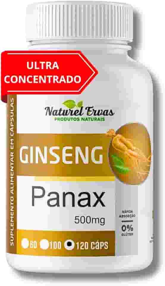 Ginseng+ Puro 120 Cápsulas 500mg