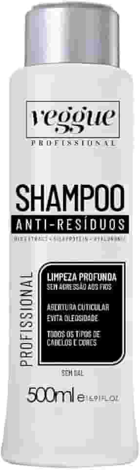 Shampoo Antiresíduos Limpeza Profunda Veggue 500ml