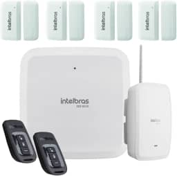 KIT CENTRAL DE ALARME S/FIO AMT 8000 + 2 CONTROLE XAC 8000 + 1 SIRENE XSS 8000 + 4 SENSOR XAS 8000