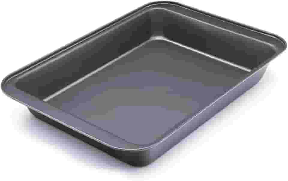 Assadeira Forma Retangular Antiaderente com Revestimento Interno 32 ou 37 cm (37x25x5 cm)