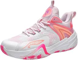 Tênis de basquete feminino, moderno, de cano alto, atlético, leve, vôlei, caminhada, corrida, esportes ao ar livre