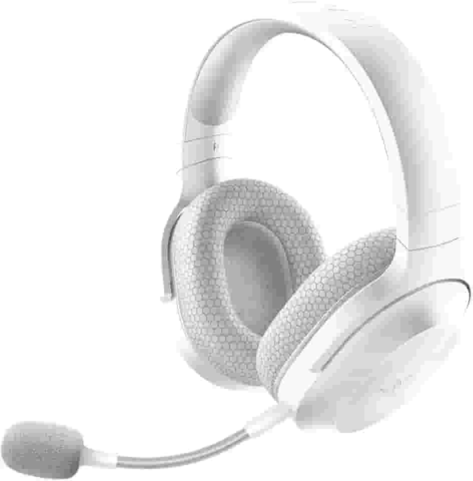 Headset Razer Barracuda X - (2022) Wireless Multiplataforma- Mercury - Branco - RZ0404430200R