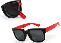 Óculos de Sol Infantil Dobrável, Multicolorido, Armação Resistente, Proteção UV ZIZI EYEWEAR