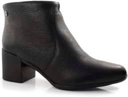 Bota Bottero Couro Cano Baixo Feminina 37preto