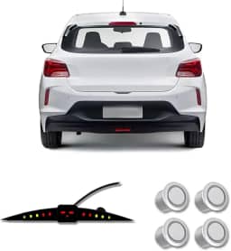 Sensor de Estacionamento Roadstar - RS204BR Prata MI