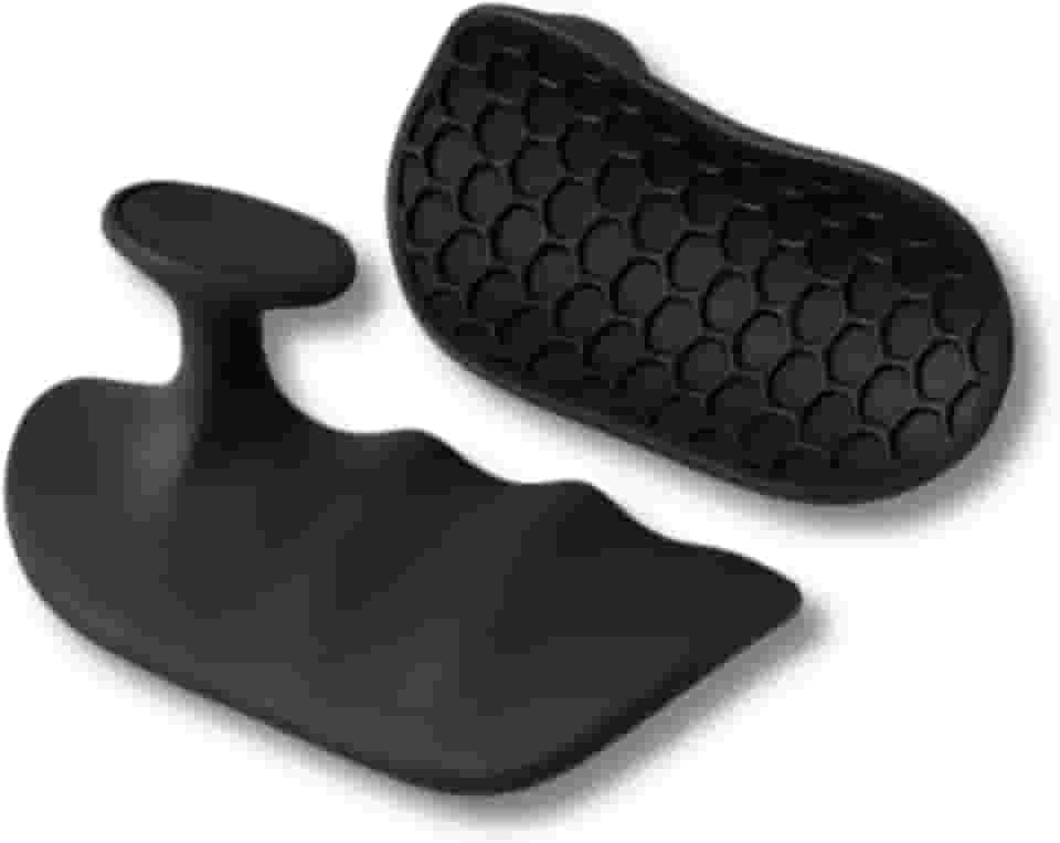 Luva Academia Musculação Calistenia Suporte Borracha Proteção Mãos e Dedos - Aderência Conforto - Tamanho Único 2 Peças