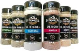 Kit Sal De Parrilla Para Churrasco + Sal Rosa Campostella