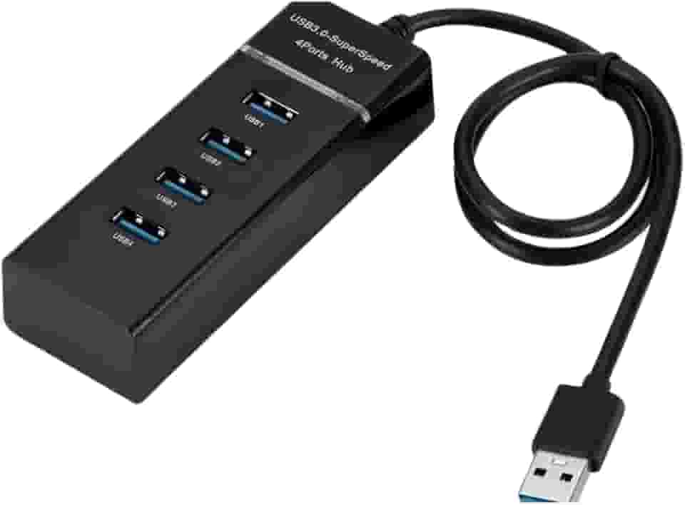 Expansor Hub Usb 3.0 4 Portas Com Led Super Rápido 5.0 Gbps,( cores variadas )
