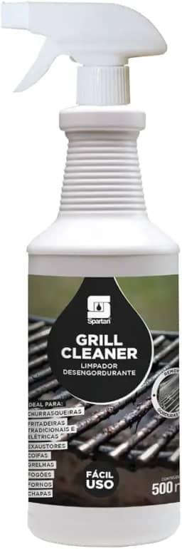 Grill Cleaner Desengordurante Limpador Grelhas 500ml Fogões Spartan