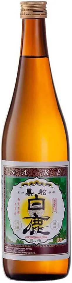 Saquê Hakushika Tokusen Junmai 720ml