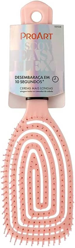Proart Escova Raquete Easy Flexi Rosa - Proart