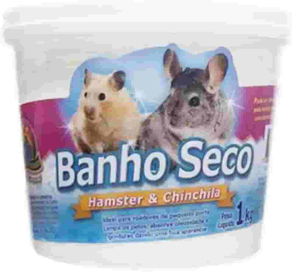Banho a Seco para Hamster e Chinchila Animalíssimo 1kg