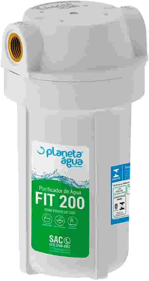 Purificador Fit 200 com Rosca de 1/2', Planeta Água, 2000, Branco, Pequeno
