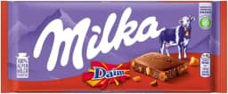 Chocolate Milka Ao Leite Daim 100G