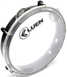 Pandeiro Abs Preto Junior Pele Cristal 08'