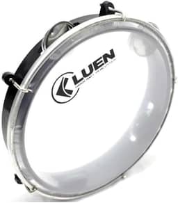 Pandeiro Abs Preto Junior Pele Cristal 08'