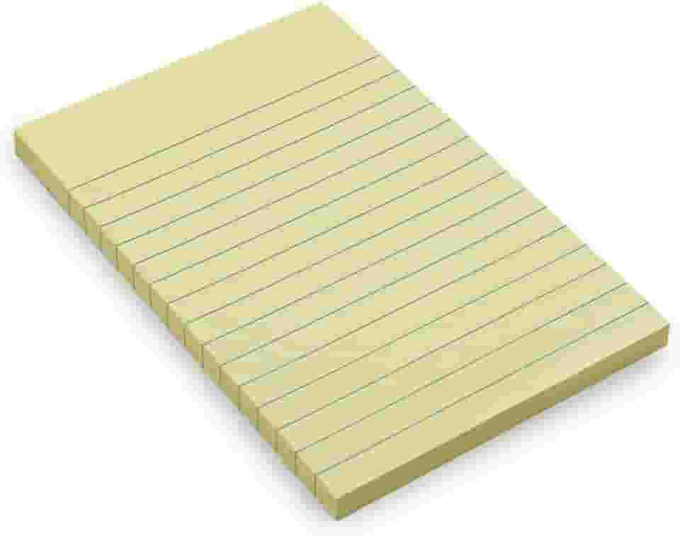 Bloco Adesivio Maxprint Pautado - 148mm x 102mm - c/100 fls