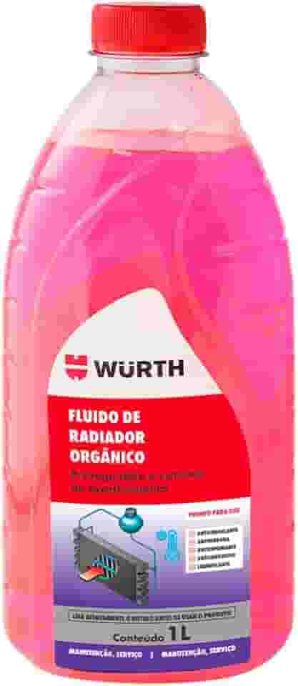 Fluido de Radiador Orgânico Rosa Wurth - 1 Litro