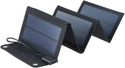 Carregador Solar de 20 W, Dobrável, Portátil, com 2 Portas USB