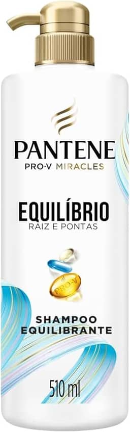 Shampoo Pantene Equilíbrio para cabelos mistos e pontas ressecadas 510 ml