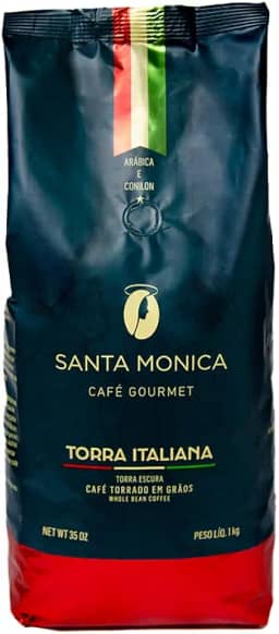Café Santa Mônica Torra Italiana em Grãos 1kg