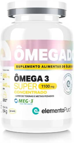 Omegadop Super Concetrado - Oleo de Peixe - 60 Capsulas elementoPuro