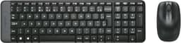 Combo Teclado e Mouse sem fio Logitech MK220 com Design Compacto, Conexão USB, Pilhas Inclusas e Layout ABNT2