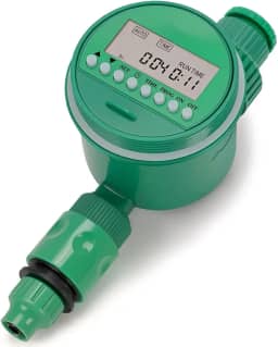 Temporizador Irrigação, Controlador de Irrigação Automático Verde Adequado para Jardins Domésticos, Irrigador com Temporizador Digital, Hortas e Vasos de Flores, Economiza Água