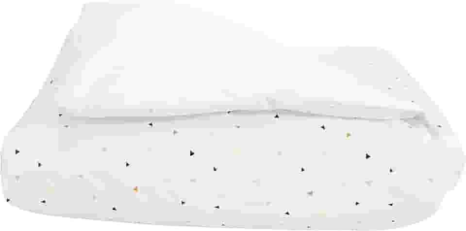 Biramar Baby Edredom Montessori D Dupla Face E Duvet(175X100) New York Mini Triangulo Colorido Colorido