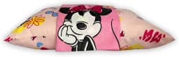 Jogo de Cama Microfibra Solteiro Estampado Minnie 1,40 m x 2,20 m Com 2 peças