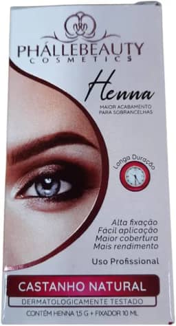 Phallebeauty Henna Ph0595 Castanho Natural