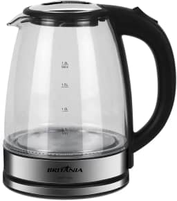 Britânia CHALEIRA ELETRICA 1,8L BCH11 GLASS 127V