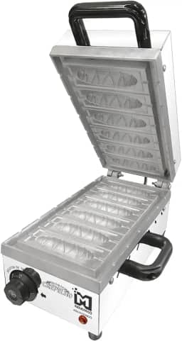 Maquina de Crepe Suíço Palito 6 crepes Profissional 127