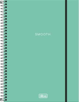 Tilibra - Caderno Espiral Capa Plástica Universitário 10 Matérias Neon Turquesa 160 Folhas, Formato: 200mm x 275mm