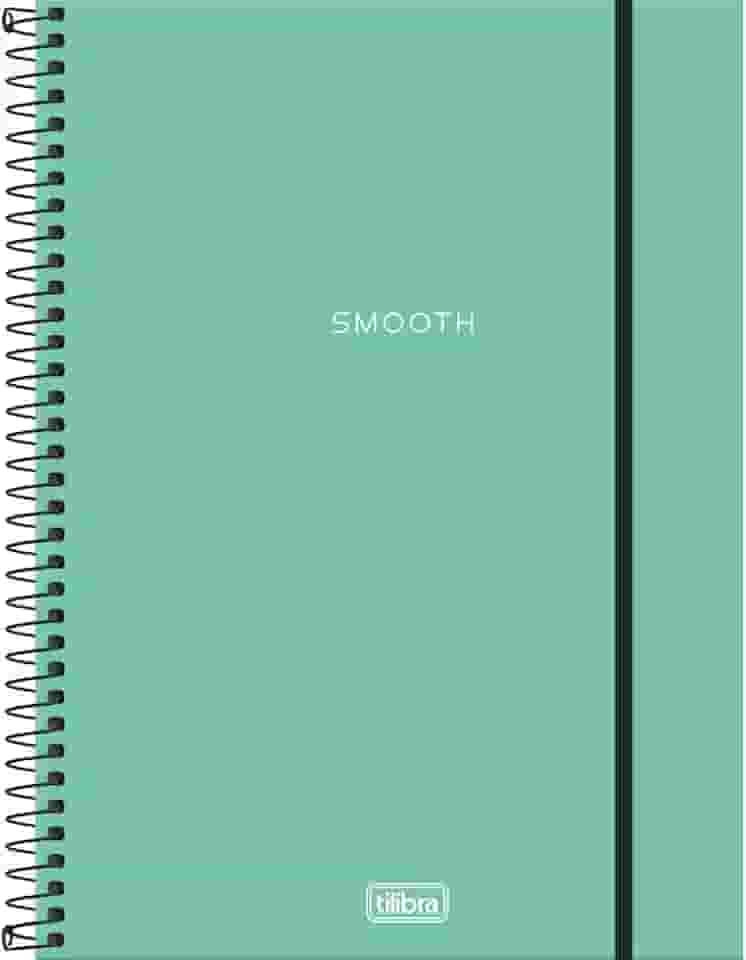 Tilibra - Caderno Espiral Capa Plástica Universitário 10 Matérias Neon Turquesa 160 Folhas, Formato: 200mm x 275mm