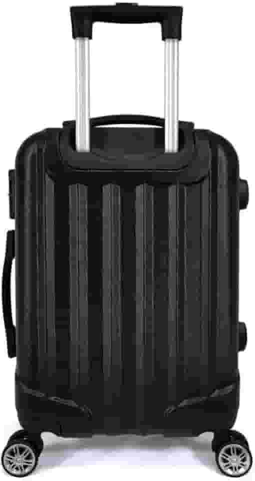 Mala de Viagem Bordo 10 kg 4 Rodas Giratórias 360°, Cadeado Fixo com Senha, Alça Retrátil em Alumínio, 2 Divisões Internas, Leve, Resistente e Compacta, Ideal para Viagens.
