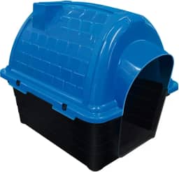 Furacão Pet Iglu Casinha de Plástico para Cães, Azul, 4