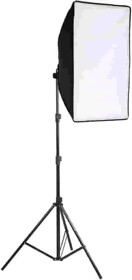 Kit 1 Softbox 50x70 TUDOPRAFOTO Bivolt + Tripé