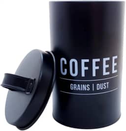 Hauskraft, Pote para Café Hauskraft Manhattan Aço Galvanizado 1,2 Litros Preto