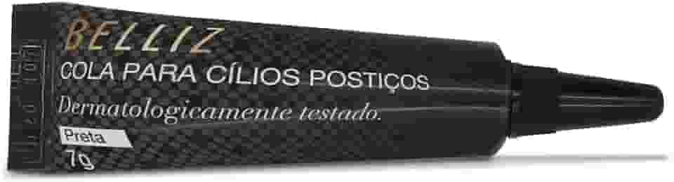 Cola para Cílios Postiços, Belliz, Preto