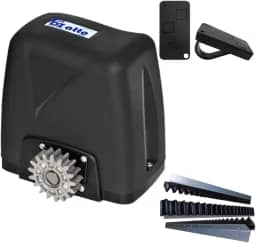 Kit Motor Portão Rossi Atto 110V/220V Turbo Deslizante 3M Cremalheira 2 Controles (220, Volts)