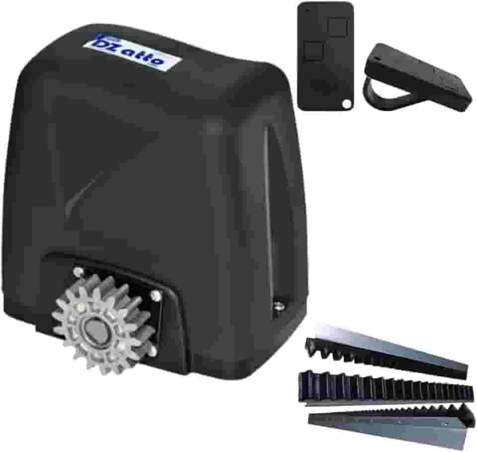 Kit Motor Portão Rossi Atto 110V/220V Turbo Deslizante 3M Cremalheira 2 Controles (220, Volts)